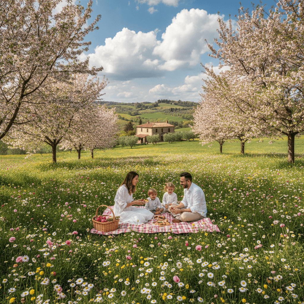 Primavera in fattoria